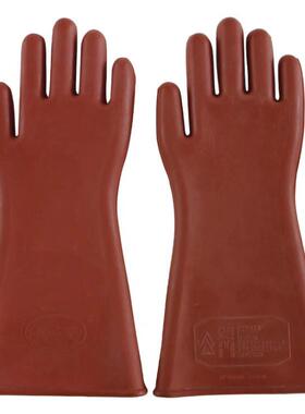 【双安】12kv电工绝缘手套红色橡胶电力工厂劳保作业防护手套