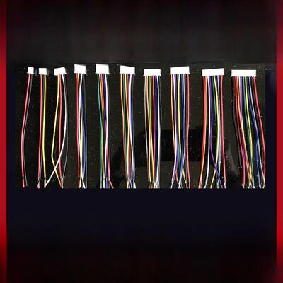 楼宇对讲门铃访问控制连接器线头2芯/3/4/5/6/8P排插头电缆电话视