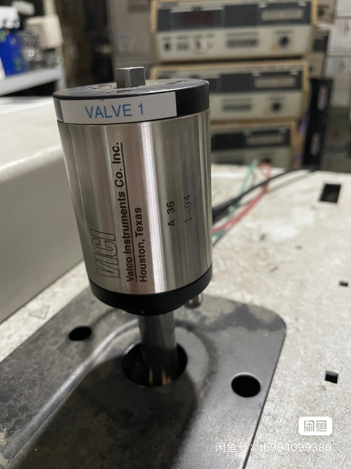 美国VICI气动六通阀 A36UWE 实物拍摄，功能正常。