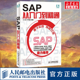 sap从入门到精通附光盘sap系统项目实施与管理一本通，erp设计案例教程财务高效办公捷径sap软件初学书籍erp软件sapr3系统书