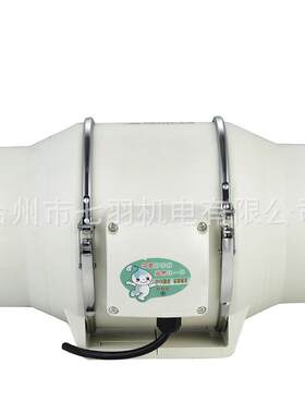 圆形斜流增压管道风机4寸6寸8寸排气扇厨房抽烟机强力通风换气扇