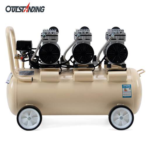 突木斯空压机W*-无油压缩750W*3-6机工打L气泵铜线电奥机汽车喷漆