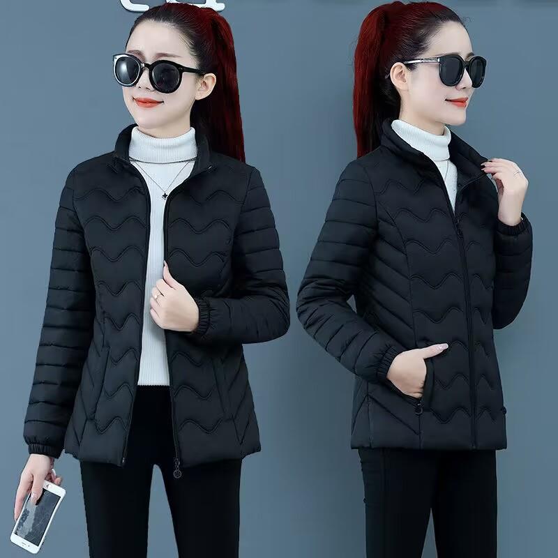新品轻薄款棉衣女短款时尚修身羽绒棉服小个子秋冬季女士新款棉袄