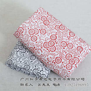 清新风床单风#染单色欧美面料夏季 jk21小点民族花布被套拔