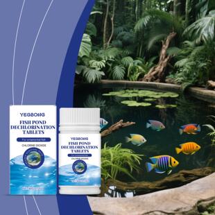 YEGBONG Fish Tank Chlorine Removal Tablets - Cleans Stains,