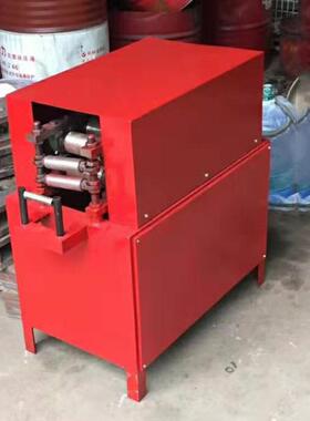 不锈钢波纹管压扁机BGJ100型扁管机椭圆金属螺旋管压管机