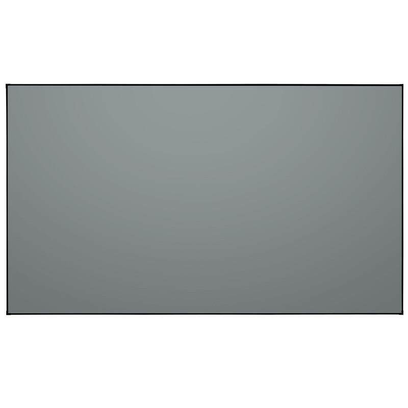 经科JK幕布The Two高清超短焦菲涅尔软/硬屏抗光画框幕100寸16:9