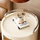 床头柜替代2025新款 家用卧室小型置物架简约可移动零食储物柜