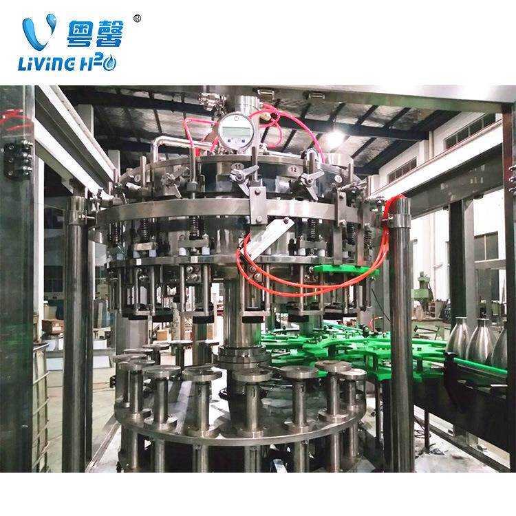 小型碳酸饮料生产线碳酸饮料生产加工机器果茶饮料灌装机