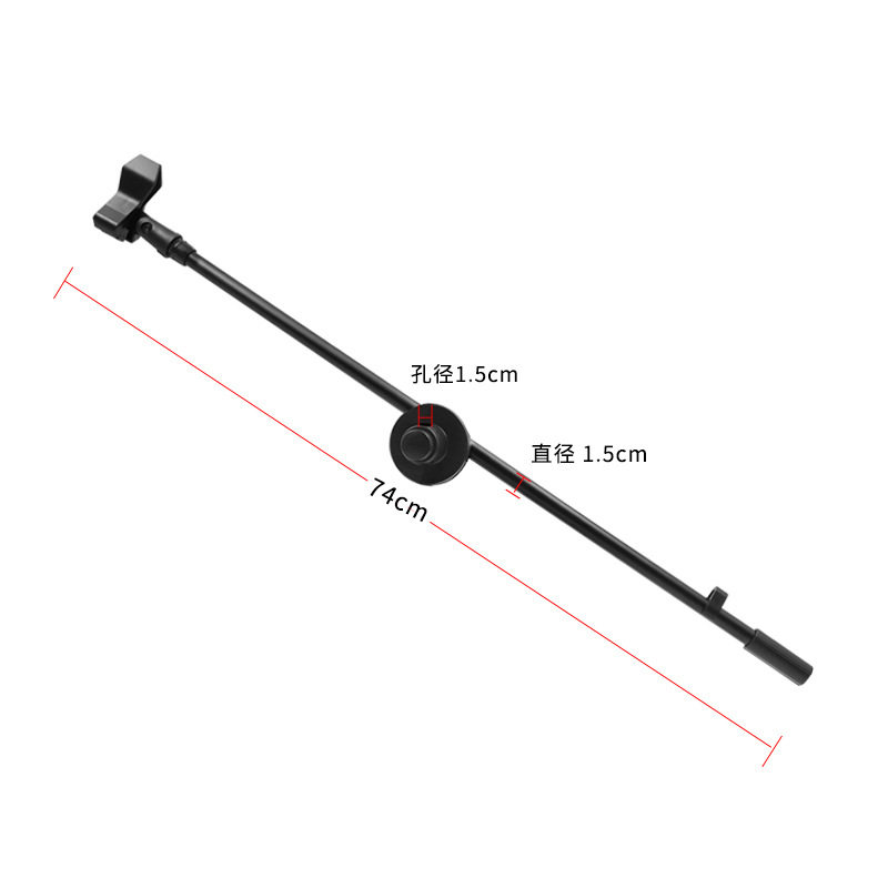 专业舞台加重型话筒架落地式话筒支架立式麦克风支架圆盘底座麦架