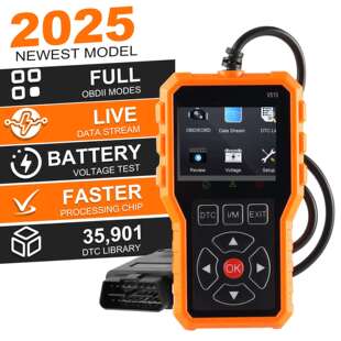 汽车故障诊断仪elm327发动机故障读取数据流电瓶电压obd2 2025新款