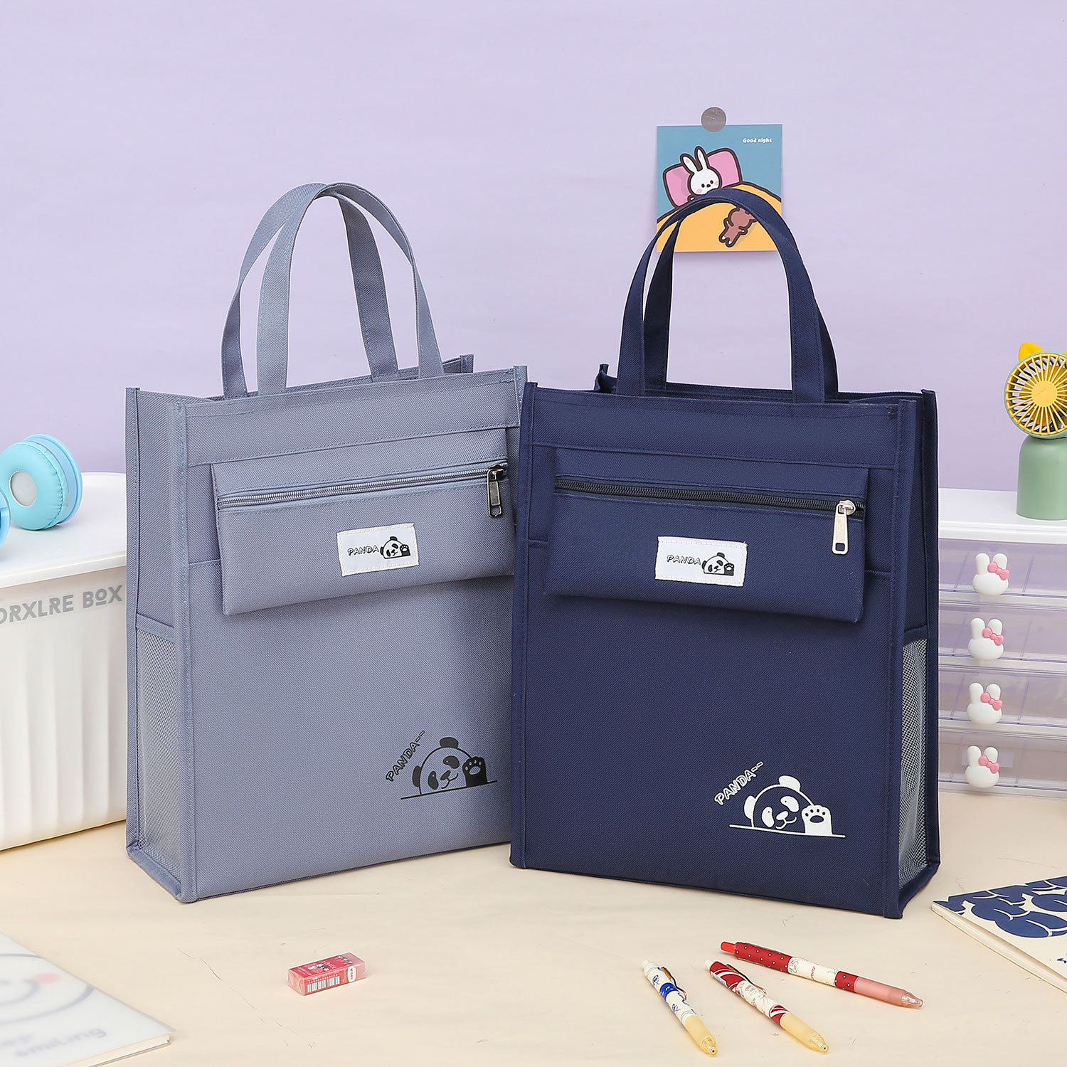 补习袋卡通手提袋大容量拎书袋小学生牛津布美术袋儿童上课文件袋,文具电教/文化用品/商务用品,文件袋/资料袋/试卷收纳袋,淘宝优惠券,粉丝福利购,淘宝优惠卷