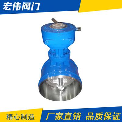 厂家直销涡轮对焊蝶阀D6H-2.5C-DN400铸钢手动对焊蝶阀