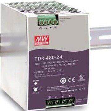 明纬开关电源 TDR-480-24 全新原装正品