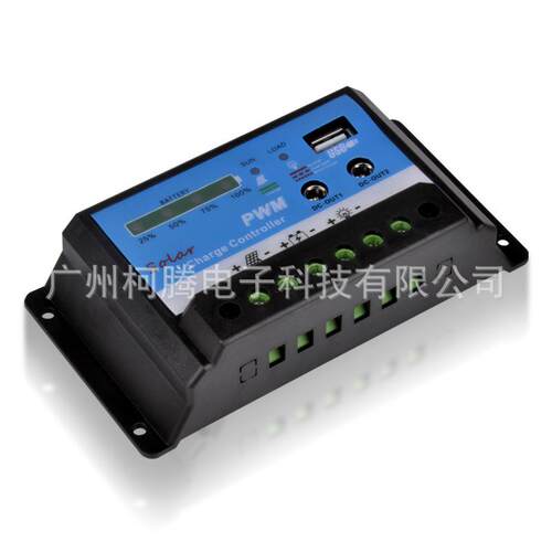 即插即用型 太阳能控制器 带USB DC口 型号：XDC1210
