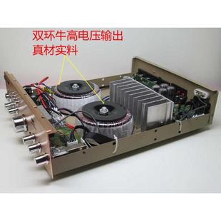 电脑桌面混响功放 220V大功率家用5声道音响HiFi发烧功放机OK