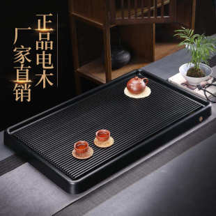 电木茶盘批发简约干泡台实木方形茶具简约茶台 家用台湾电胶木中式