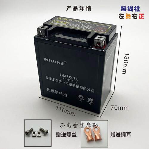 适用五羊踏板摩托车 佳颖 酷影 追梦 喜致 喜俊 踏板车电瓶电池