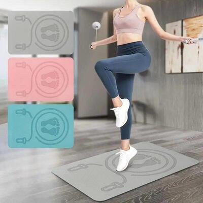 Anti-noise Jump Rope Mat Floor Mats Exercise Shock Absorptio