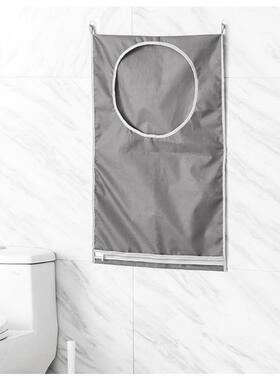 Wall Mounted Breathable Laundry Basket Dust-proof Dirty Clot