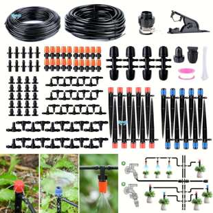 DripIrrigationSystemKit226ftAutomaticMicro自动微灌系统