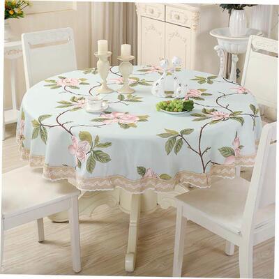 220cm PVC round table cloth cover tablecloth waterproof