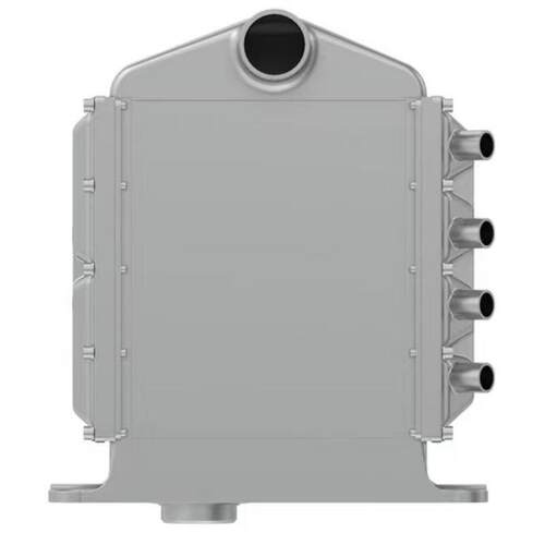 DH386挖掘机散热器总成 中冷器水箱油散