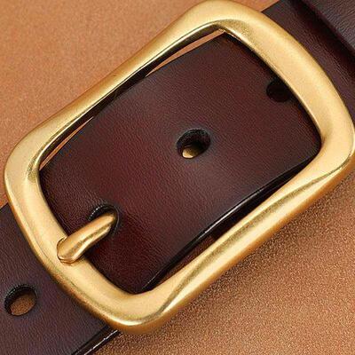 Mens Waist Belt Men Belts Leather Man For Jeans Black Male1