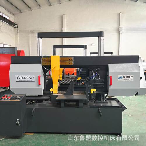 现货GB4250半自动金属带锯床 龙门圆柱锯床4250x70 工厂直发