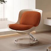 北欧网红ins客厅可躺可睡休闲椅阳台懒人沙发椅餐厅洽谈靠背椅子