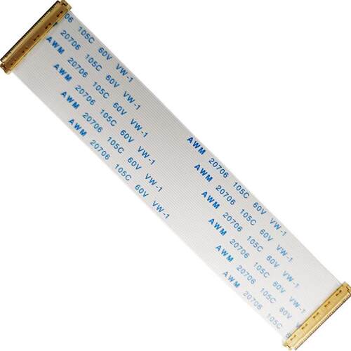 EDP连接线0.4/0.5mm同反向对接单双头30/40P芯20454/3-ipex连接器