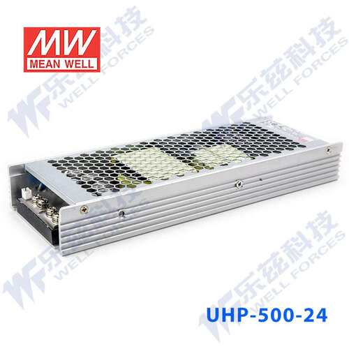UHP-50-105 500W 15V 3.4A 明纬PTCO高FC性能3超薄电源
