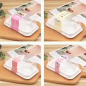 两粒雪媚娘包装 盒大福糯米糍烘焙透明塑料盒子蛋黄酥泡芙肉松小贝