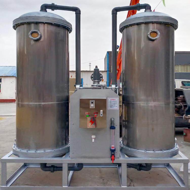 胜王水处理全自动钠离子交换器不锈钢柱一体化软化水设备