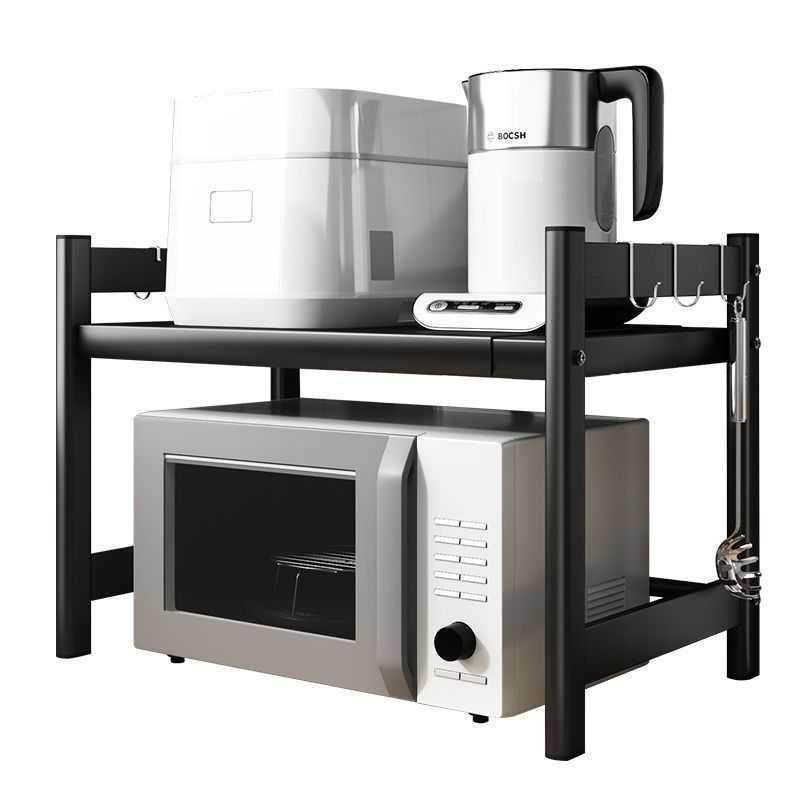 厨房置物架可伸缩多层微波炉置物架烤箱收纳架家用台面置物架,厨房/烹饪用具,微波炉置物架,淘宝优惠券,粉丝福利购,淘宝优惠卷