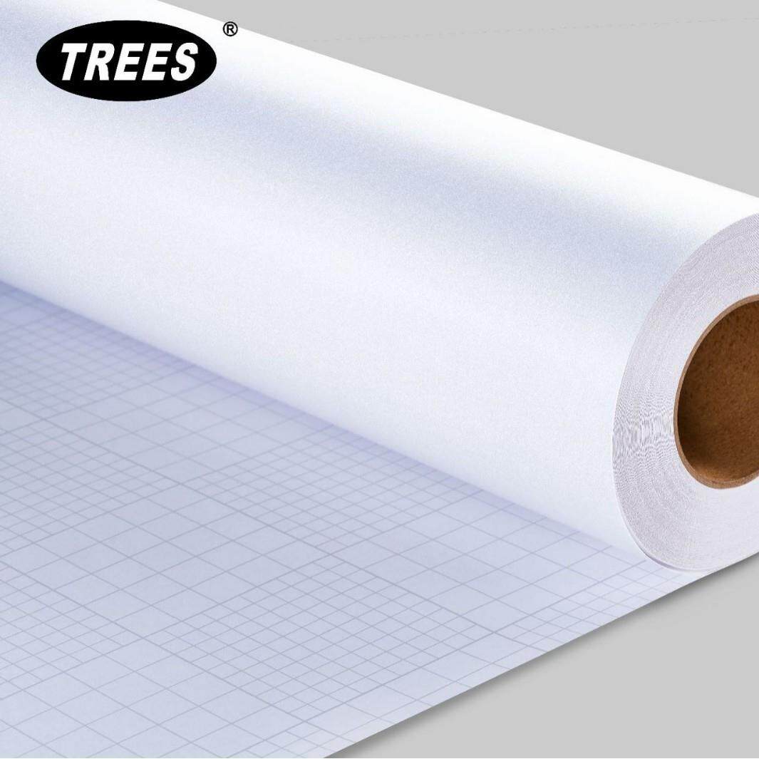 千树TREES—108M冷裱膜卷筒膜哑膜PVC50米每卷广告膜写真膜商用