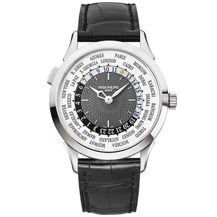 盒证[9.8新]百达翡丽复杂功能时计世界时自动机械手表男5230G