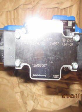 德国Rexroth/ 4WRTE16E200L-4X/6EG24EK31/F1M  比例阀