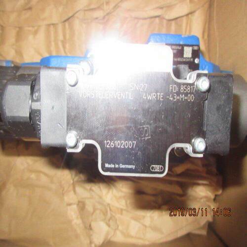 德国Rexroth/ 4WRTE16E200L-4X/6EG24EK31/F1M  比例阀