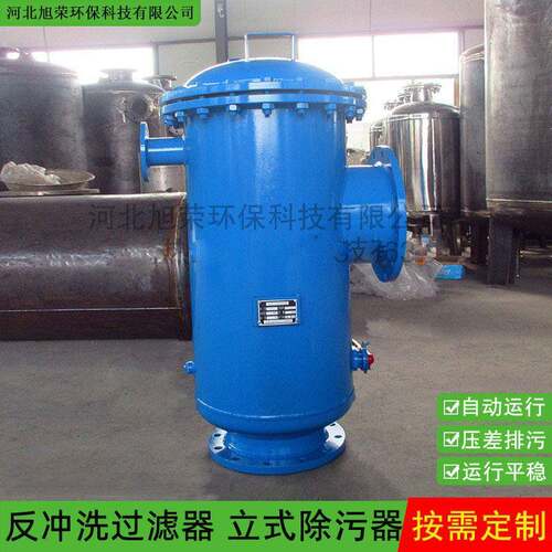 全自动反冲洗除污器管道过滤器ZPG立式卧式直通角通快速除污器