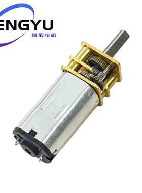 12GF-N30减速电机微型小电机低速马达智能锁小车金属齿轮 3V6V12V