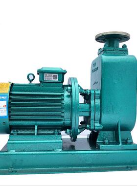 卧式不锈钢联轴式海水自吸泵矿山深坑污水泵65ZW25-30-5.5