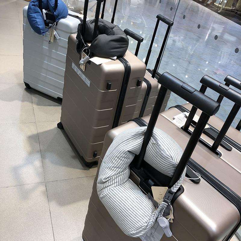 無印便携U型枕飞机旅行枕护颈枕颈椎枕头脖枕U形枕办公室午睡靠枕