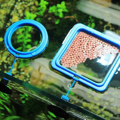 Fish Feeding Aquarium Fish Tank Ring Feeder Station Floating