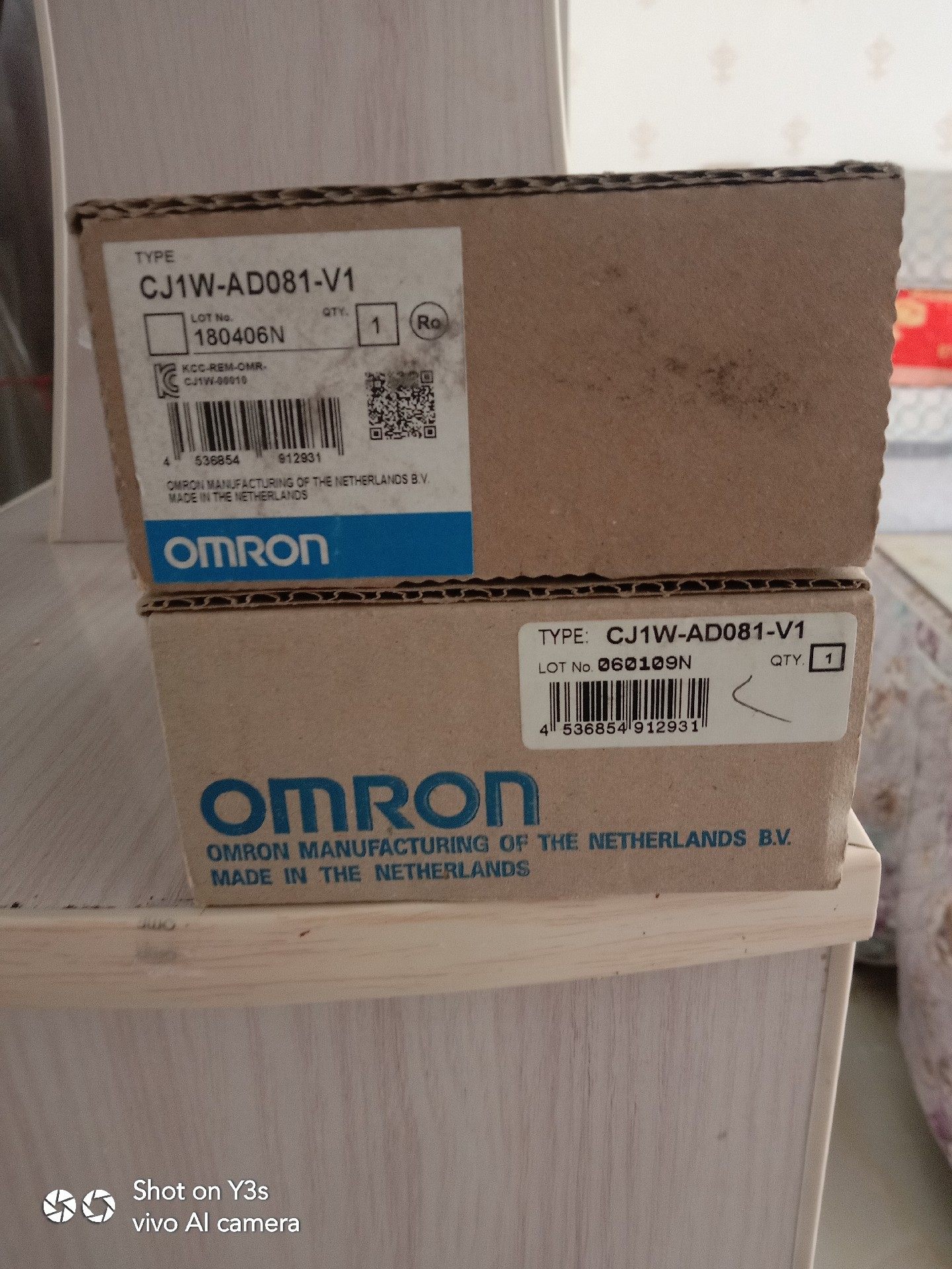欧姆龙CJ1W-AD081-V1全新带包装，数量不多，价格美
