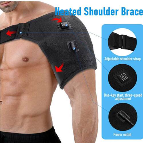 Heating shoulder protection, electric heating shoulder