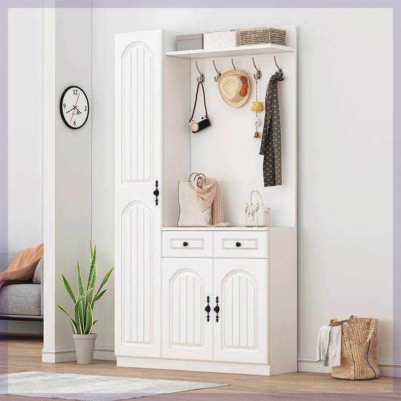 进门玄关柜鞋柜一体家用门口欧式储物柜子客厅现代简约屏风隔断柜