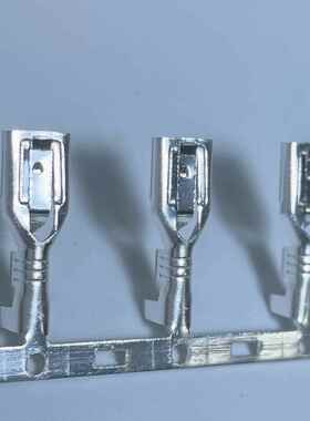 4.8带锁横带插簧87插带扣1横连端RWQ子连续自锁母直4.8*0.54K/端