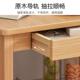 简约现代方桌双层置物架沙发边几边柜小茶几客厅小桌子小户型方几