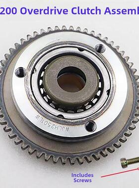 包邮摩托车配件CG150 175 200 250 超越离合器本体20珠启动盘总成